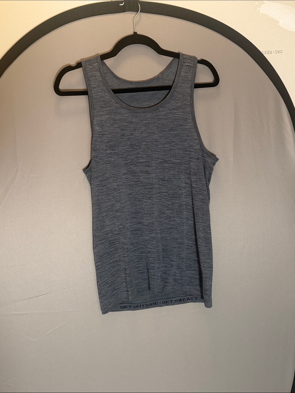 Men’s lululemon Grey Athletic Tank Top - Performance Sleeveless Top